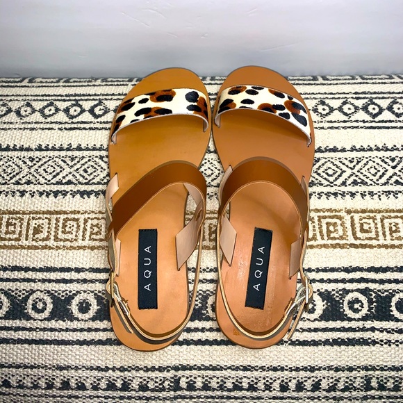 AQUA Sam Strappy Sandals - Picture 4 of 5